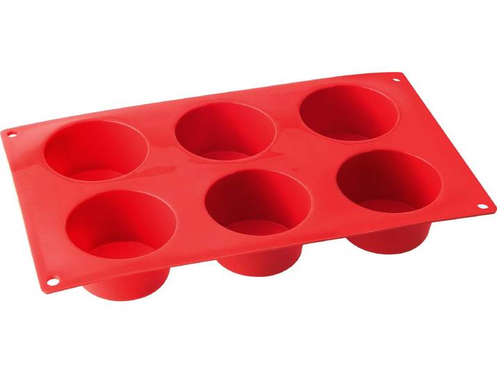 Dr. Oetker muffin bakvorm flexxibel siliconen voor 6 muffins