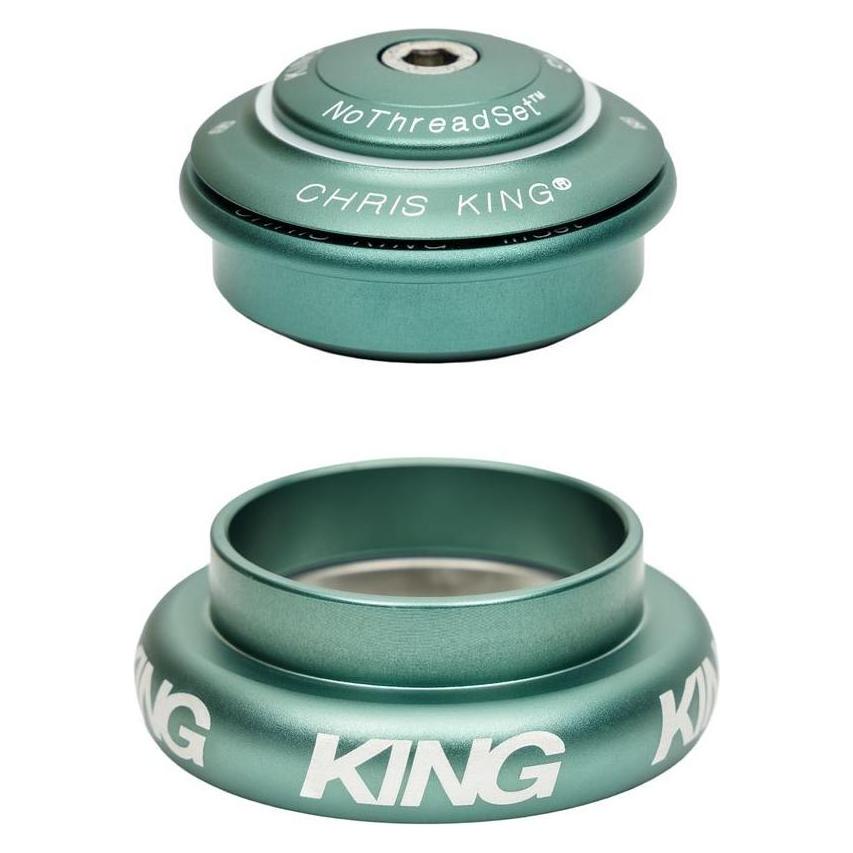 Chris King InSet I7 Mixed Tapered Steuersatz, Edelstahl-Lager, 1 1/8"-1.5", GripLock, ZS44/28.6 | EC (61070981)
