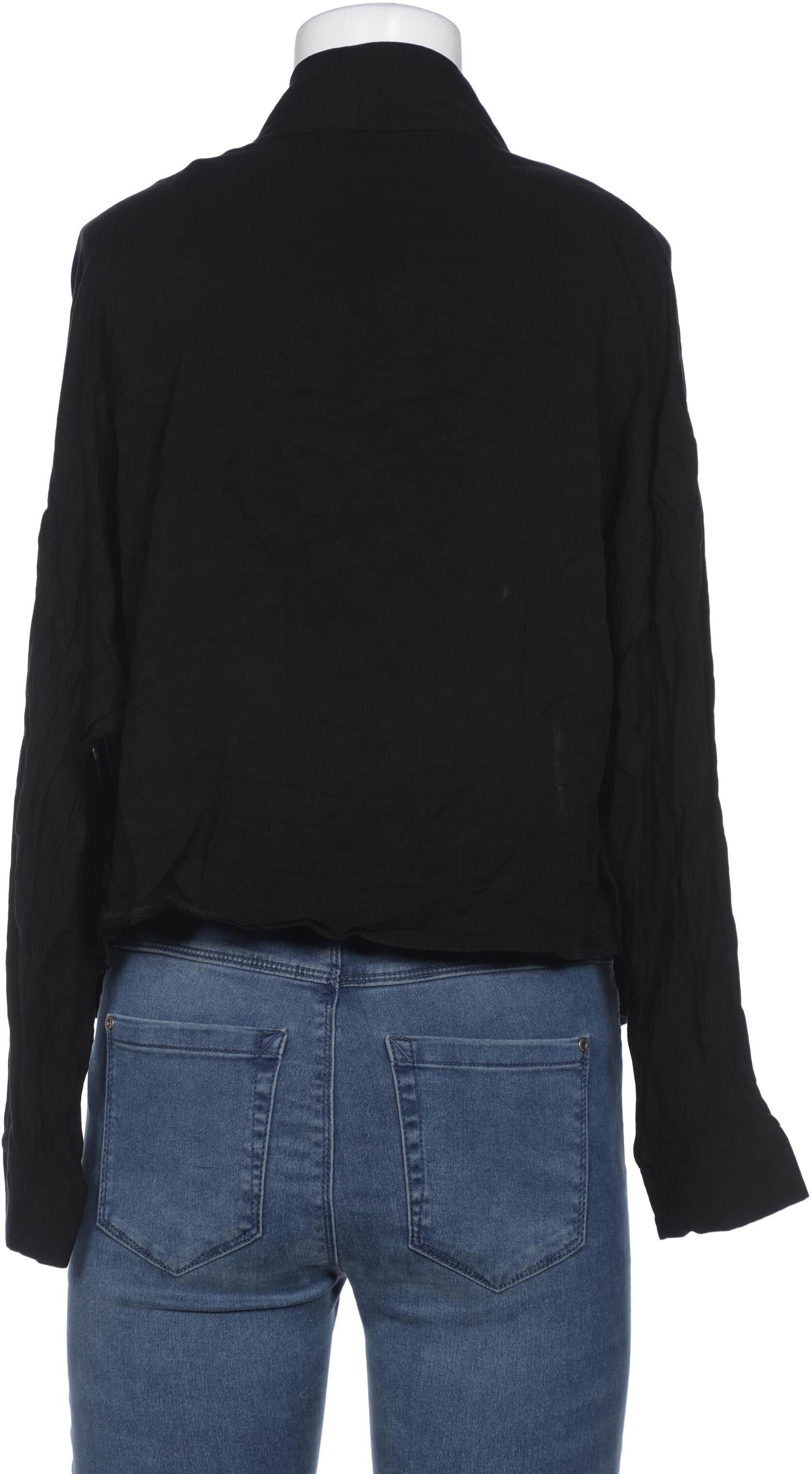 asos Damen Strickjacke, Schwarz, Gr. EU 34, Viskose - Second Hand