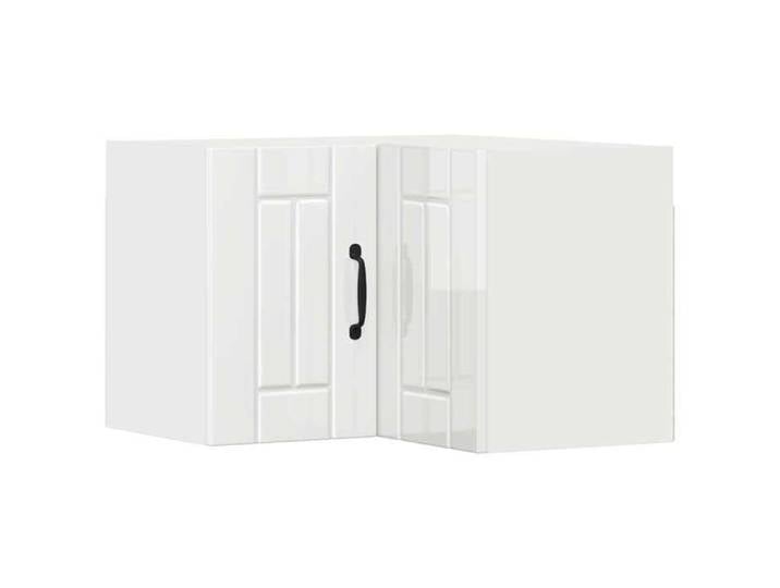 En solde  Buffet de cuisine( 1 pc) Meuble bas/Armoire rangement Blanc brillant 57x57x40 cm A1726