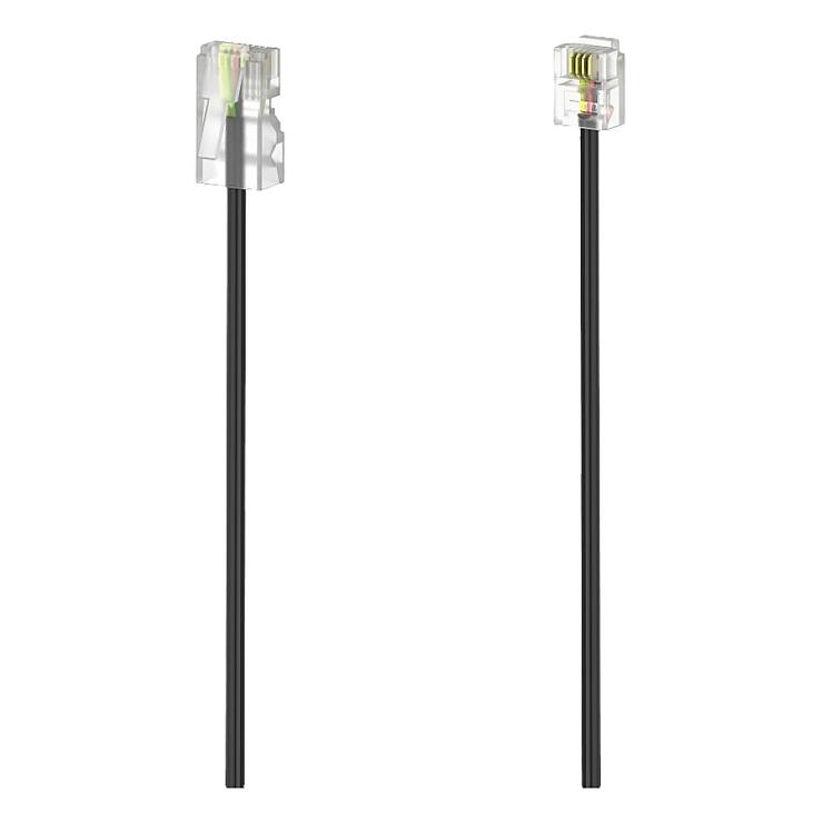 Hama DSL-Anschlusskabel, Modular-Stecker 8p4c - Modular-Stecker 6p4c, 6 m (00201142)