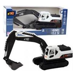 Lean Toys Raupenbagger aus Weissmetall (66850230)