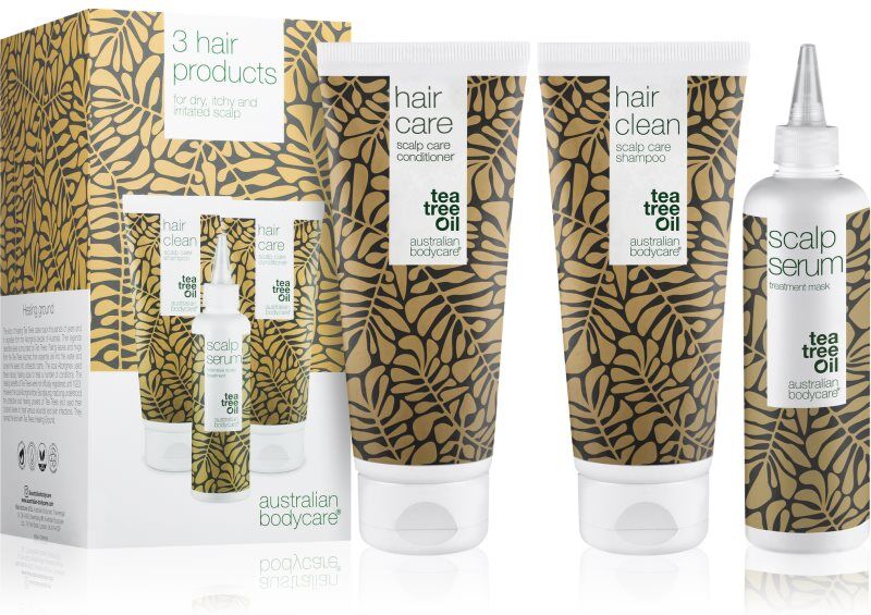 Australian Bodycare 3 Hair Products ensemble pour cuir chevelu sec avec démangeaisons