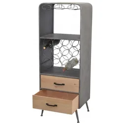 Möbel Direkt Online, Weinregal, Alice (12 Flaschen, 44 x 34 x 115 cm)