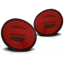 LED Lightbar Rückleuchten passend für VW New Beetle Bj. 98-05 Rot dynamischer Blinker