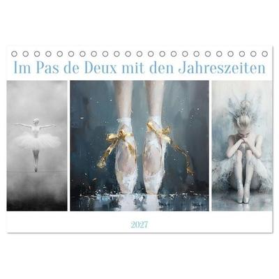 Im Pas de Deux mit der Stille (Tischkalender 2027 DIN A5 quer), CALVENDO Monatskalender