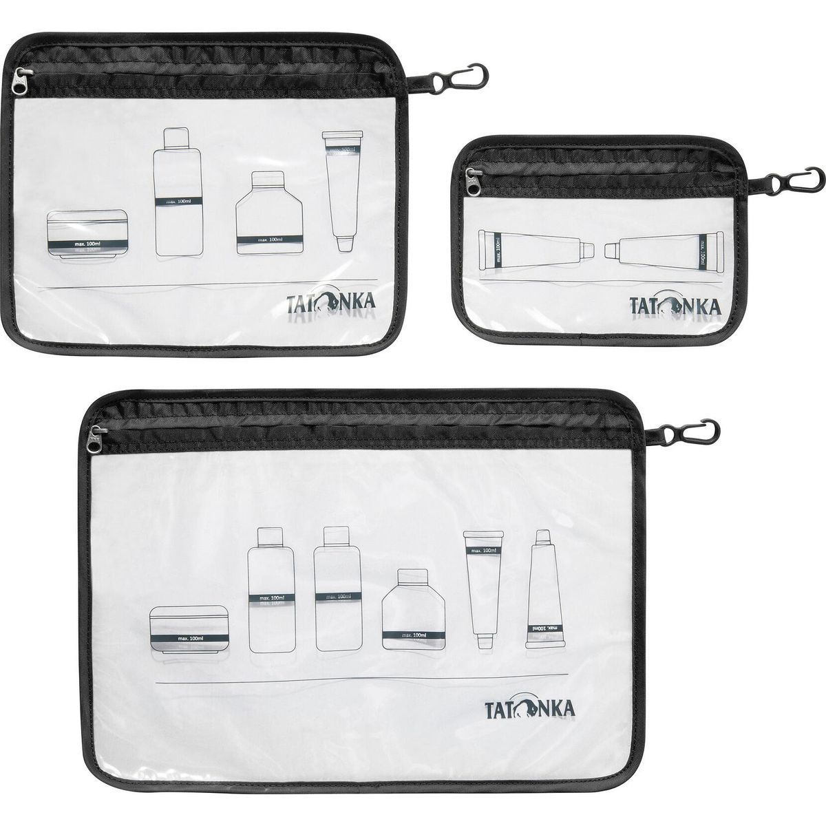 Tatonka Zip Flight Bag Set black (040) 3137-040