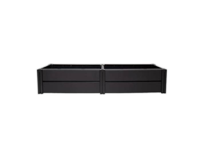 KHW Hochwertiges Hochbeet Demeter L schmal & platzsparend 158 × 44 × 31 cm - 196 Liter ideal für Urbane Gärten nachhaltiges Gärtnern fördert gesunde Ernten Made in Germany