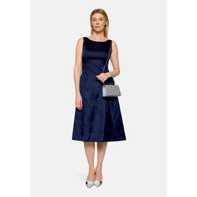Abendtasche VERA MONT "Damen im Glitzer-Look", Damen, Gr. ACC, silber (grau), Polyester, Taschen Abendtasche