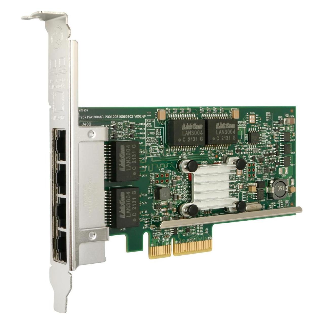 Broadcom BCM5719-4P - 4 x 1GbE PCIe NIC (RJ45) (BCM95719A1904AC)