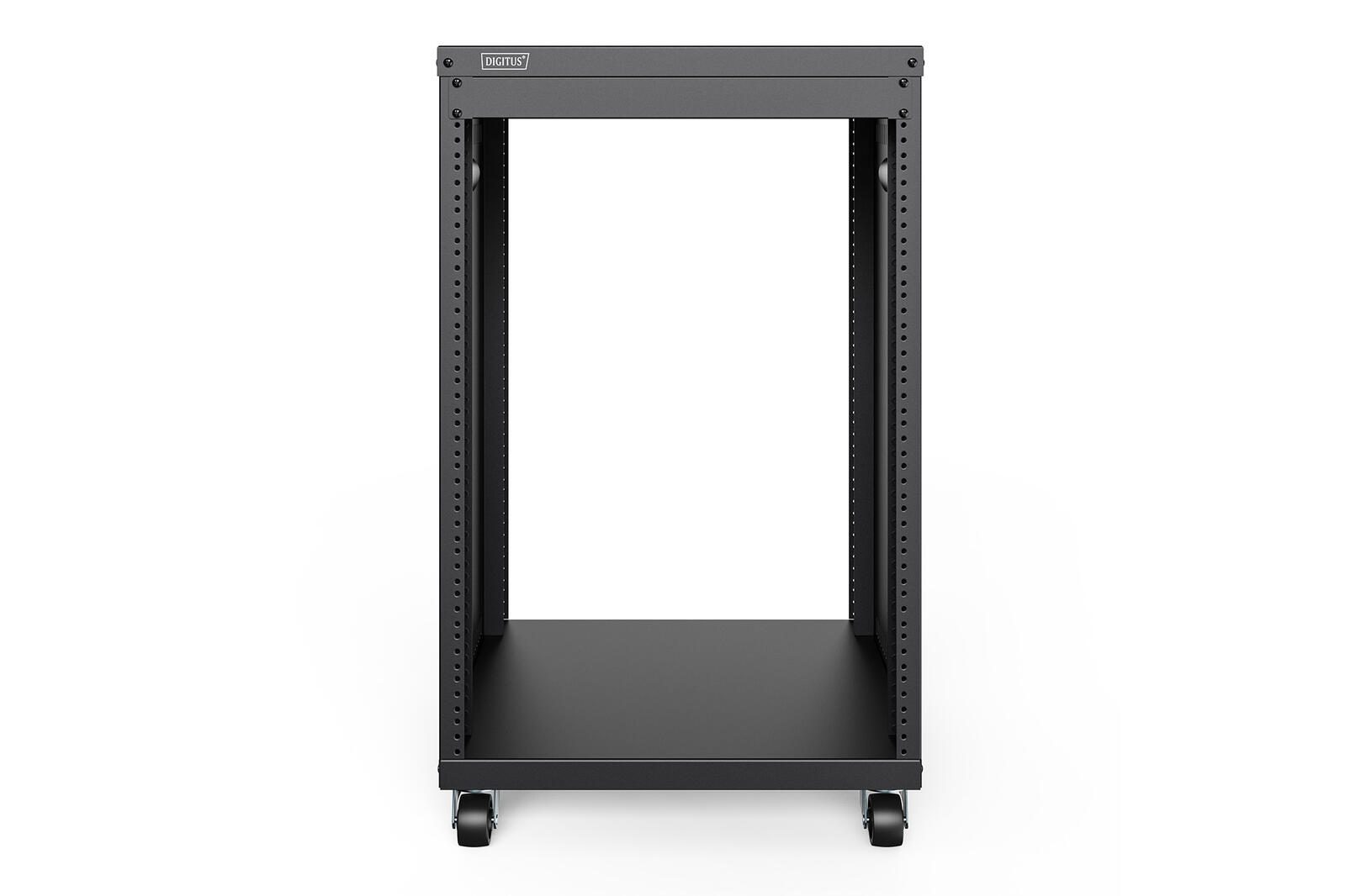 Digitus Universal 19-Zoll Equipment Rack mit Rollen, 16HE DN-48001