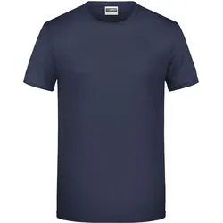 James & Nicholson Herren Bio T-Shirt 8002 navy L