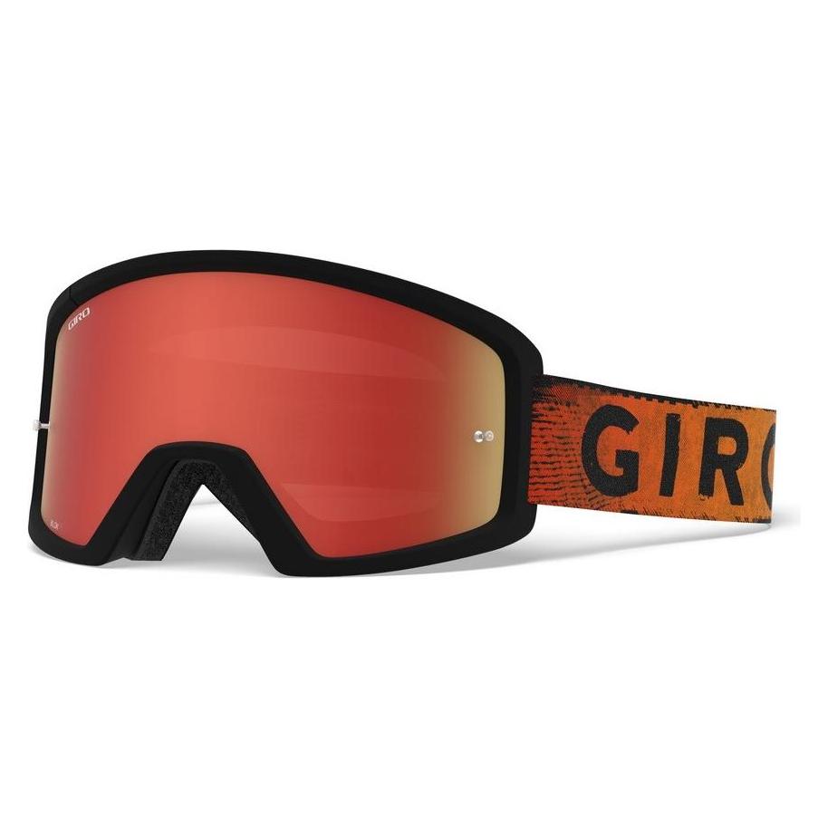 Giro Unisex - Erwachsene Blok MTB Fahrradhelm Dirt, Black/red Hypnotic, Einheitsgrösse (309019-uniw)