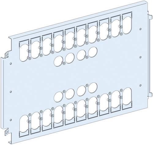 Schneider Electric LVS03461 PrismaSeT-P, Montageplatte, 2x ComPacT NSX/NSX Vigi400-63