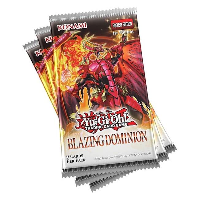 Konami Yu-Gi-Oh! TCG Blazing Dominion présentoir boosters (24) *ANGLAIS* (Englisch, Booster Display) (65301)