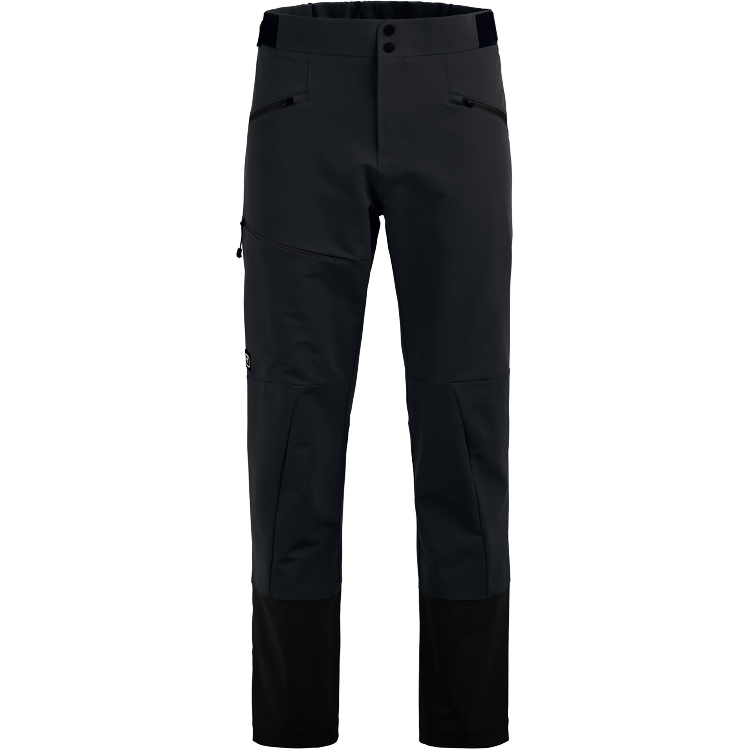 Ortovox Ortler Softshell Hose Herren Skitourenhose grau Größe S Skitour Wasserabweisend Merinowolle