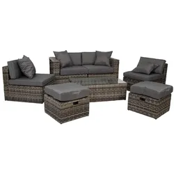GARTENLOUNGE aus Rattan