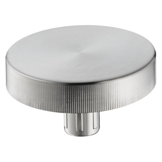 hansgrohe HG Drehgriff A11 für Excenterbetätigung edelstahl-optik (40953800)