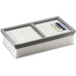 Kärcher Flachfaltenfilter Wet & Dry, PES-Fasermaterial mit PTFE-Beschichtung, geeignet für NT 65/2 Tact2, NT 75/2 Tact2 Me