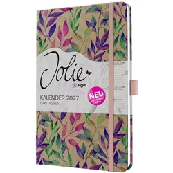 2x Jolie, Agenda, - Wochenkalender (A5, 1 Woche / 2 Seiten)