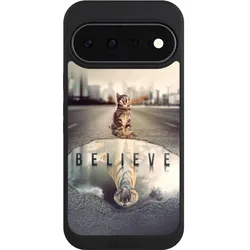 Nivocase Handyhülle für Google Pixel 11 Hülle NIVOpure Case Schwarz Motivation Tiere Tiger (Google Pixel 11), Smartphone Hülle, Schwarz