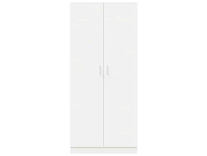 Magnifique Garde-robe Blanc 80x52x180 cm Bois d'ingénierie - design polyvalent - pour maison - Blanc 59.08 kg 2026_578482