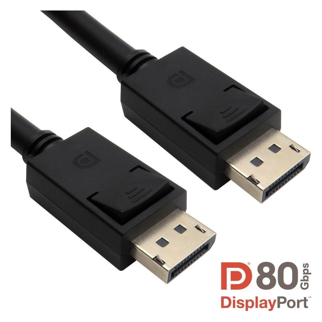 Cables Direct 2m DP2.1 DP80 VESA (2 m) (CDLDP80-01)