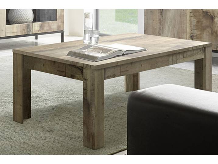 Table basse Costa noir/poirier - Basika
