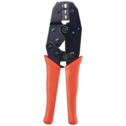 Toolcraft, Zange, Crimpzange für isolierte Kabelschuhe (218 mm)