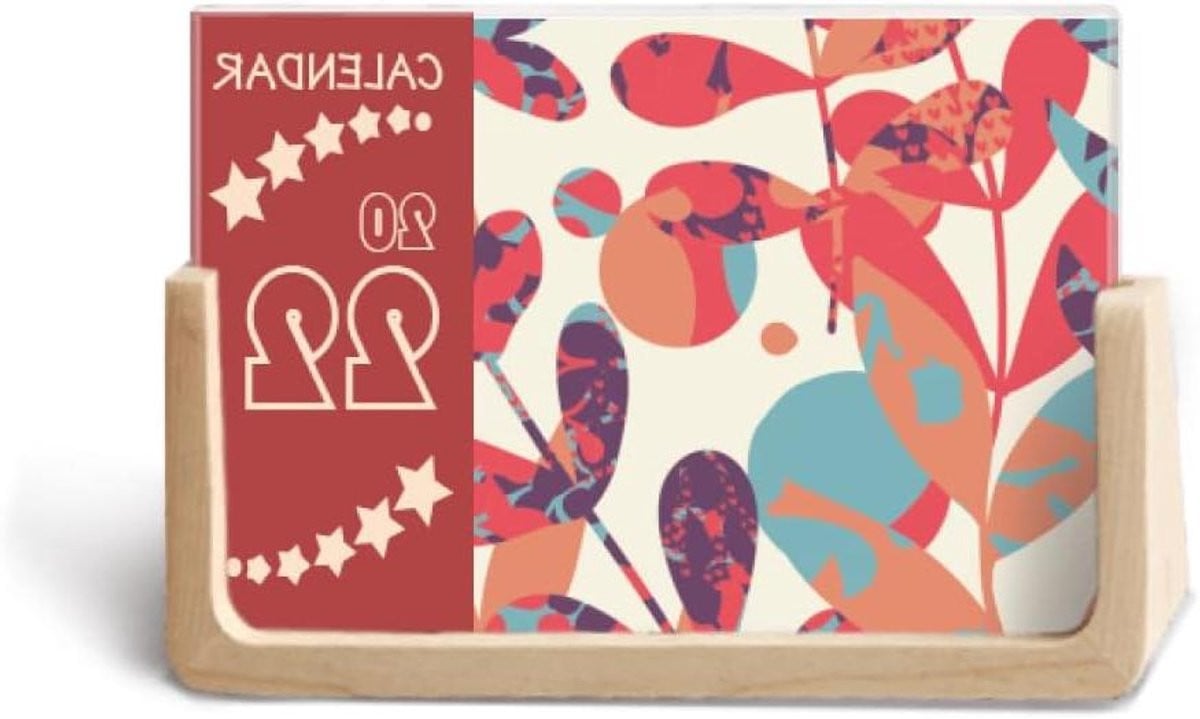 Houten Bureau Kalender Planner Fotolijst Decoratie B/D/H: 102 x 152 cm
