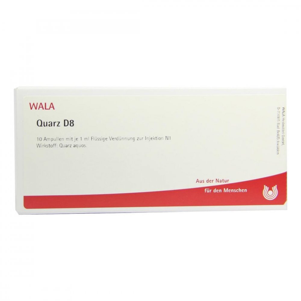 WALA Heilmittel GmbH Quarz D8 Ampullen 02832791