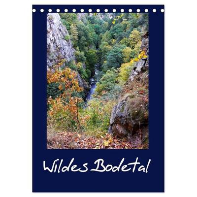 Wildes Bodetal (Tischkalender 2027 DIN A5 hoch), CALVENDO Monatskalender