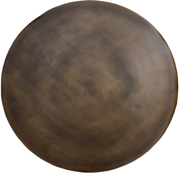 Langley Street Beatrix Pedestal End Table Bronze 43cm H X 31.5cm W X 31.5cm D