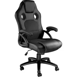 tectake Bürostuhl Tyson  Schwarz