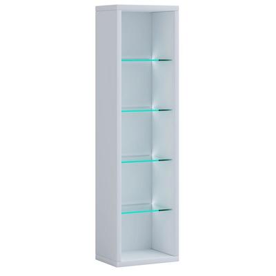 Holz CD DVD Stand Aufbewahrung Deko Regal Rasato L