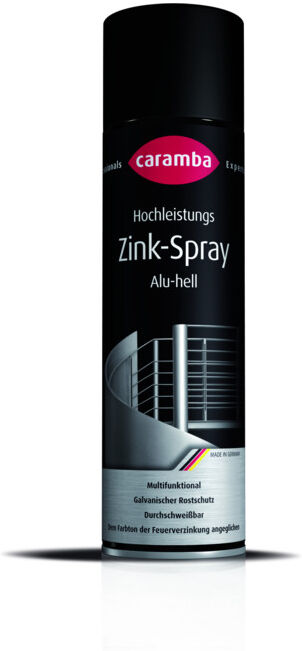 Caramba Spray zinc hautes performances alu clair 500 ml (60768505)
