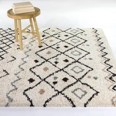 Balta Rugs Catrin Diamond Trellis Shag Area Rug