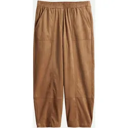 City Pants Myha Barrel mit Komfortbund Braun 40