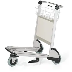 WAS Germany - Airport Trolley, 93 x 67 x 104 cm, Aluminium