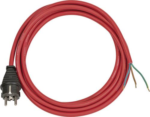 Brennenstuhl 1160450 Strom Anschlusskabel Rot 3.00m