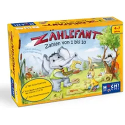 Huch Zählefant Zahlen von 1 bis 10 (Deutsch, 1 - 4 Spieler)