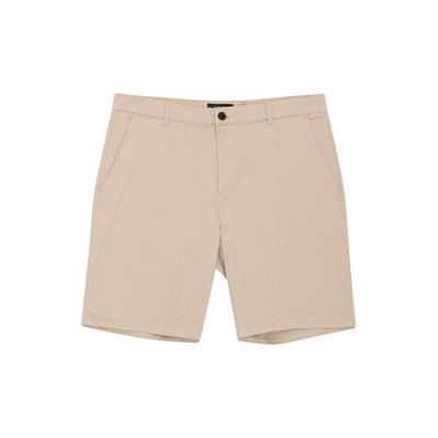 Shorts CLEAN CUT COPENHAGEN "Clean Cut Copenhagen Mitchell Twill Shorts", Herren, Gr. S, US-Größen, sand, 92% Baumwolle, 8% Elasthan, unifarben, normal, Hosen Shorts