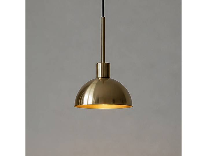 Vienda Pendellampe, messing, Ø 20 cm, Metall, GU10 - Herstal - Esszimmer - Modern - Einflammig
