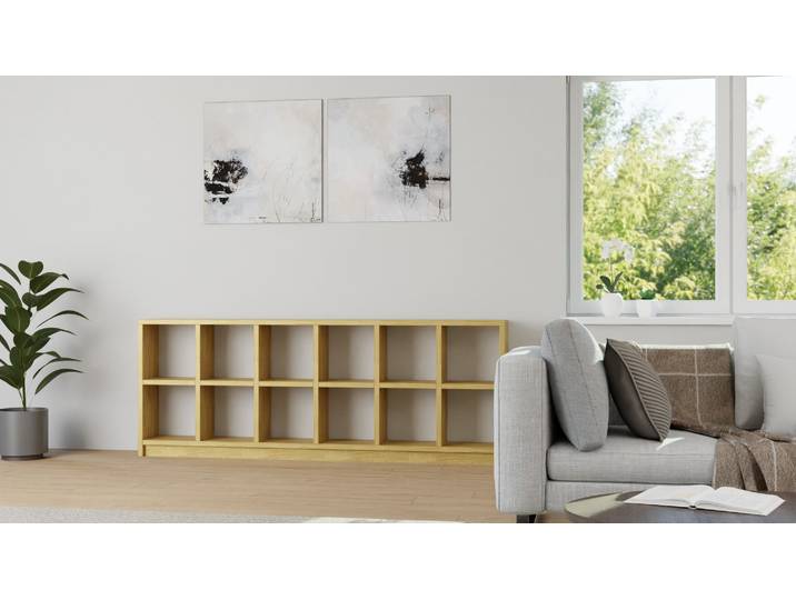 Votre meuble de rangement de dossiers pour votre bureau Chêne Naturel huilé
