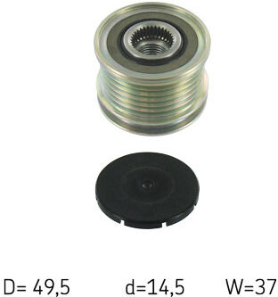 Skf Generatorfreilauf Vkm 03880 Für Mini
