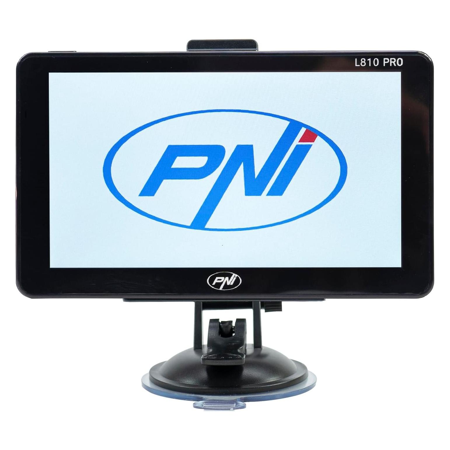 PNI GPS-Navigationssystem L810 7-Zoll-Bildschirm, 800 MHz, 256 MB DDR, 8 GB interner Speicher, FM-Se (7") (4982)