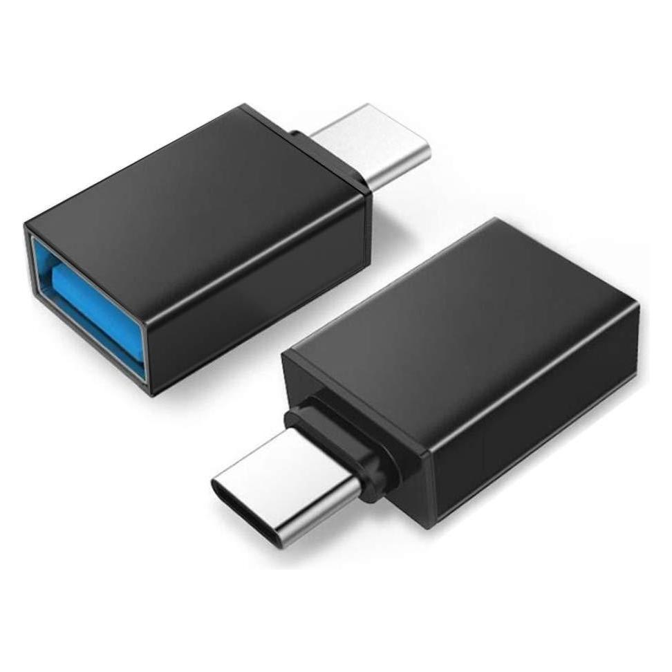 Maclean MCE470 - Adapter mit OTG-Funktio für USB-Stick Festplatte Tablet Smartphon (USB-A, USB-C) (MCE470)