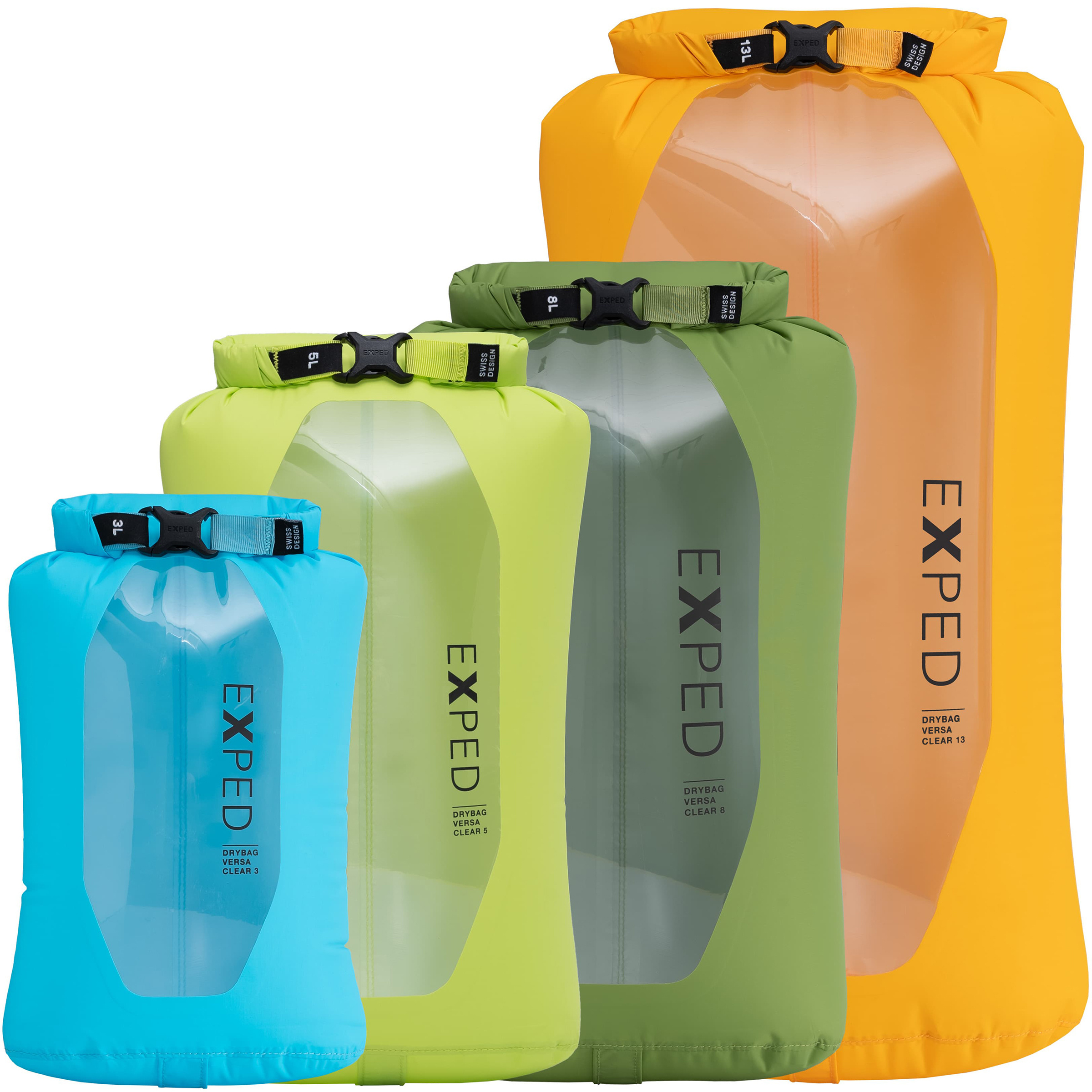 Exped Drybag Versa Clear Packsäcke mehrfarbig Expedition