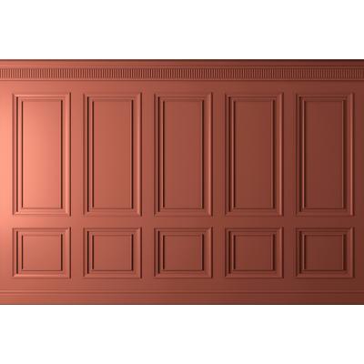 Fototapete LIVING WALLS "Walls by Patel Kensington", rot, B:4m L:2,7m, Vlies, Tapeten, Vlies, Wand