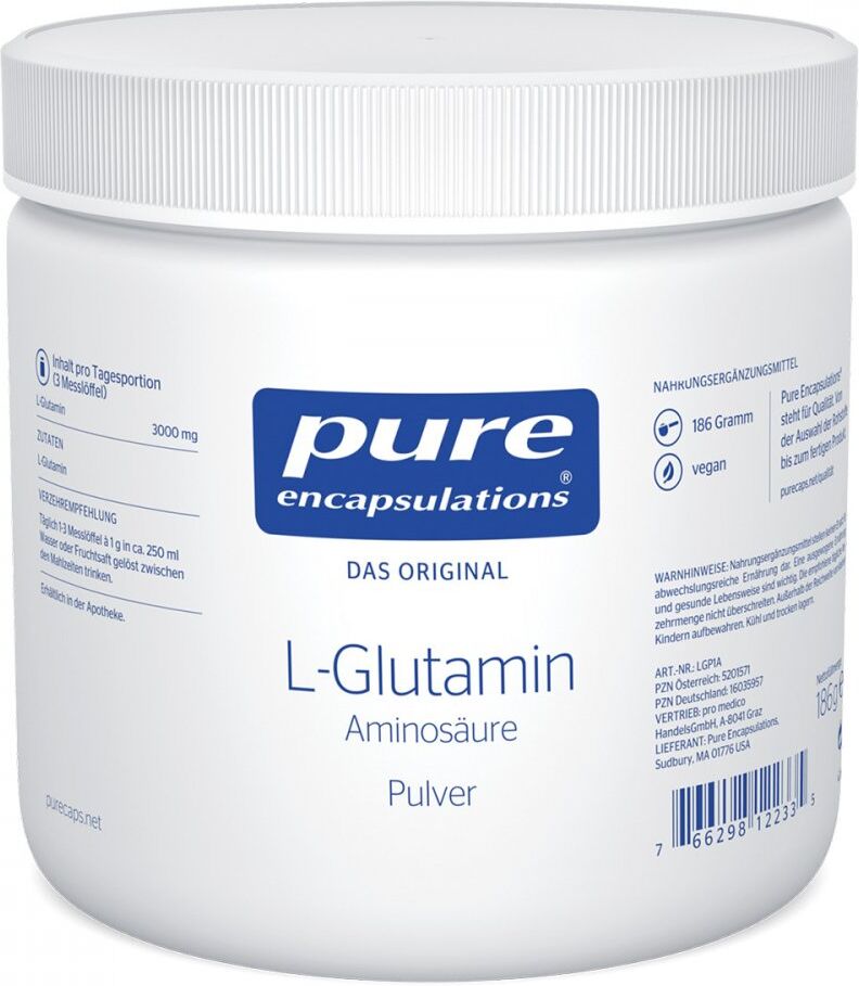 Pure Encapsulations L-Glutamin Pulver 186g